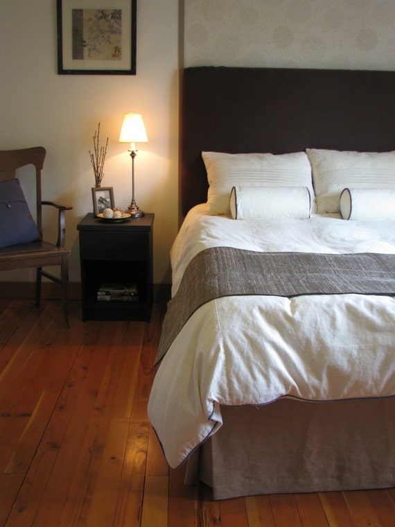 King Hemp Tencel Organic Cotton Duvet Cover with Piping