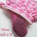 Mama Cloth STARTER KIT Set of 1 Trendy wet bag & 1 Organic Bamboo velour Panty liner