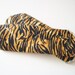SET OF 2 Cloth Mama Pads in Zebra Flannel . 8 Inch