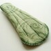 6" Flannel Thong Panty Liner - Sage Storm - Cloth Menstrual Pad