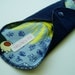 Flannel 10.5in Regular Cloth Menstrual Pad - Pokemon w\/ Navy Blue