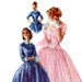 Vintage 50s Day or Party Dress Pattern- B 31- Simplicity 1373