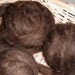 Black Icelandic Wool Roving, 3 oz.