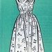 Vintage 50s American Weekly Mail Order pattern 9104 Sundress Sewing Pattern Size 10 Bust 31 UNCUT
