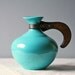 reserved.....vintage turquoise teapot