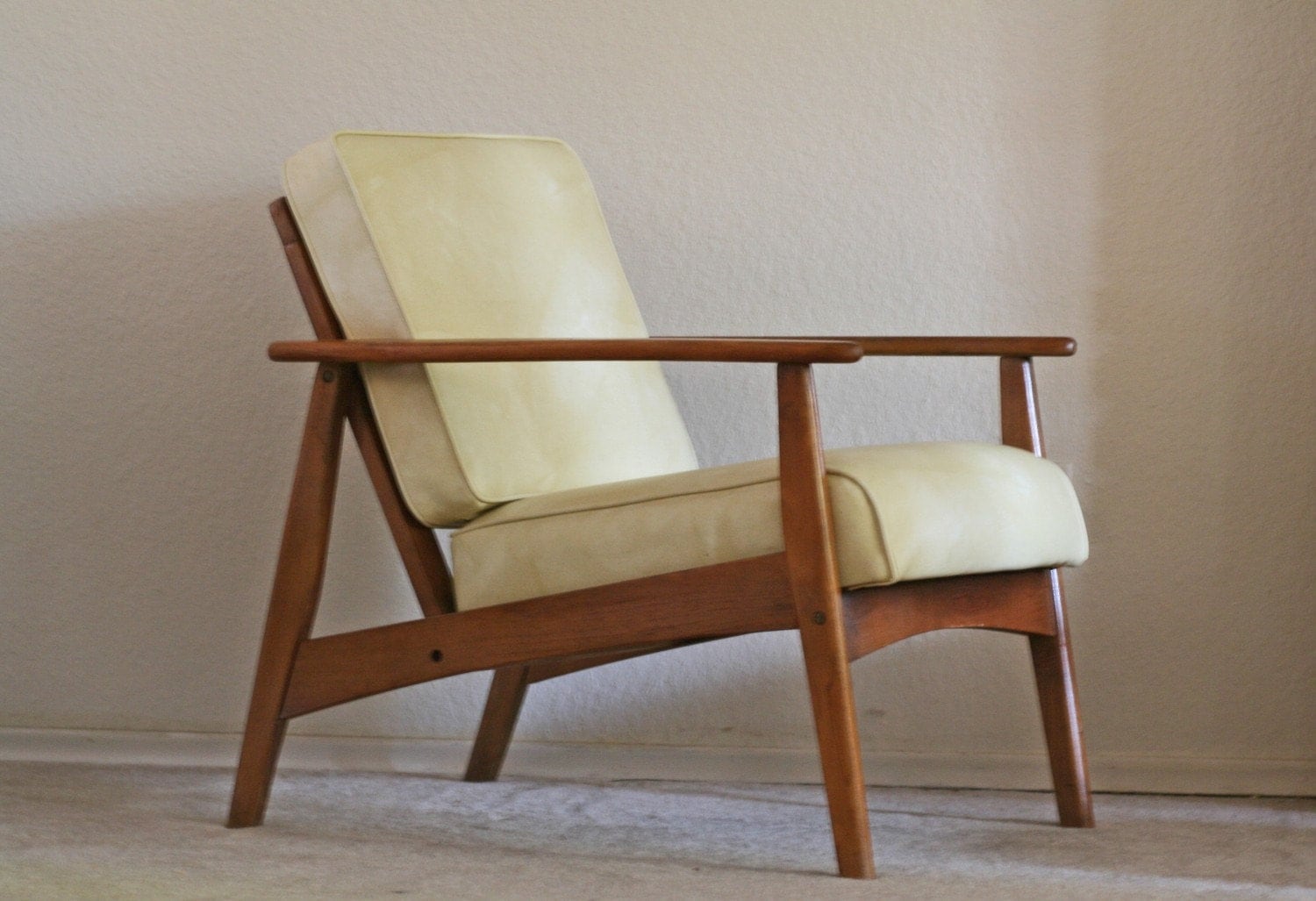 RESERVED FOR CATHRIN mid century modern lounge chair