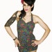 JOSIE Retro Rainbow Leopard Swimsuit Size MED Ready To Ship