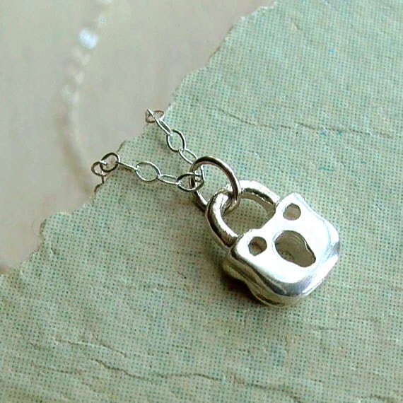 padlock necklace padlock necklace