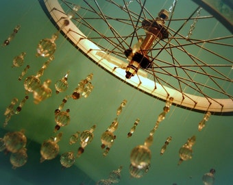 customizable bicycle chandelier