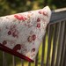 Quilt - beach blanket, accent, throw or baby quilt - Vintage Rose - Ready to ship
