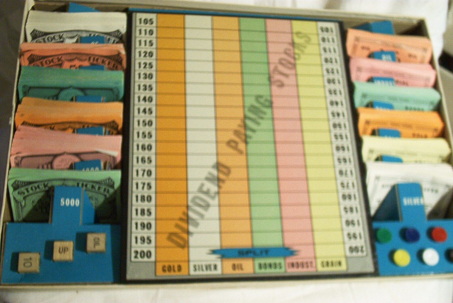 Vintage Stock Ticker Game