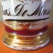 Vintage Mug Chas. De Musey Magenta With Gold Accents Shaving Mug