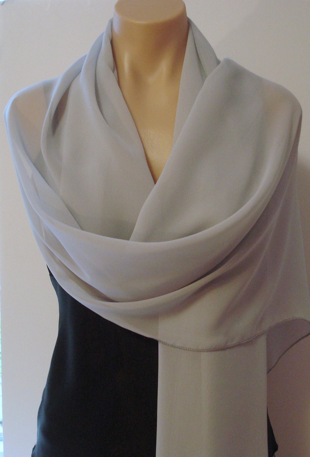 sheer chiffon wrap
