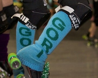 Personalized Roller Derby Leg Warmers