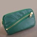 Multi purpose leather wallet Jade green
