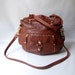 Ready to ship - Lynx bag in chestnut - SALE