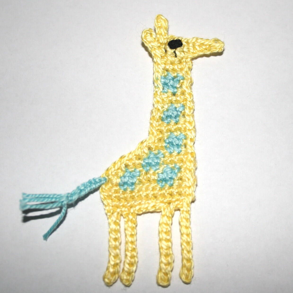 PatternCrochet Giraffe Applique by nanasue on Etsy