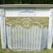 Shabby White French Fireplace Mantle With Shabby Fireplace Screen