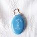 Vintage Statue of Liberty Change Coin Purse Blue