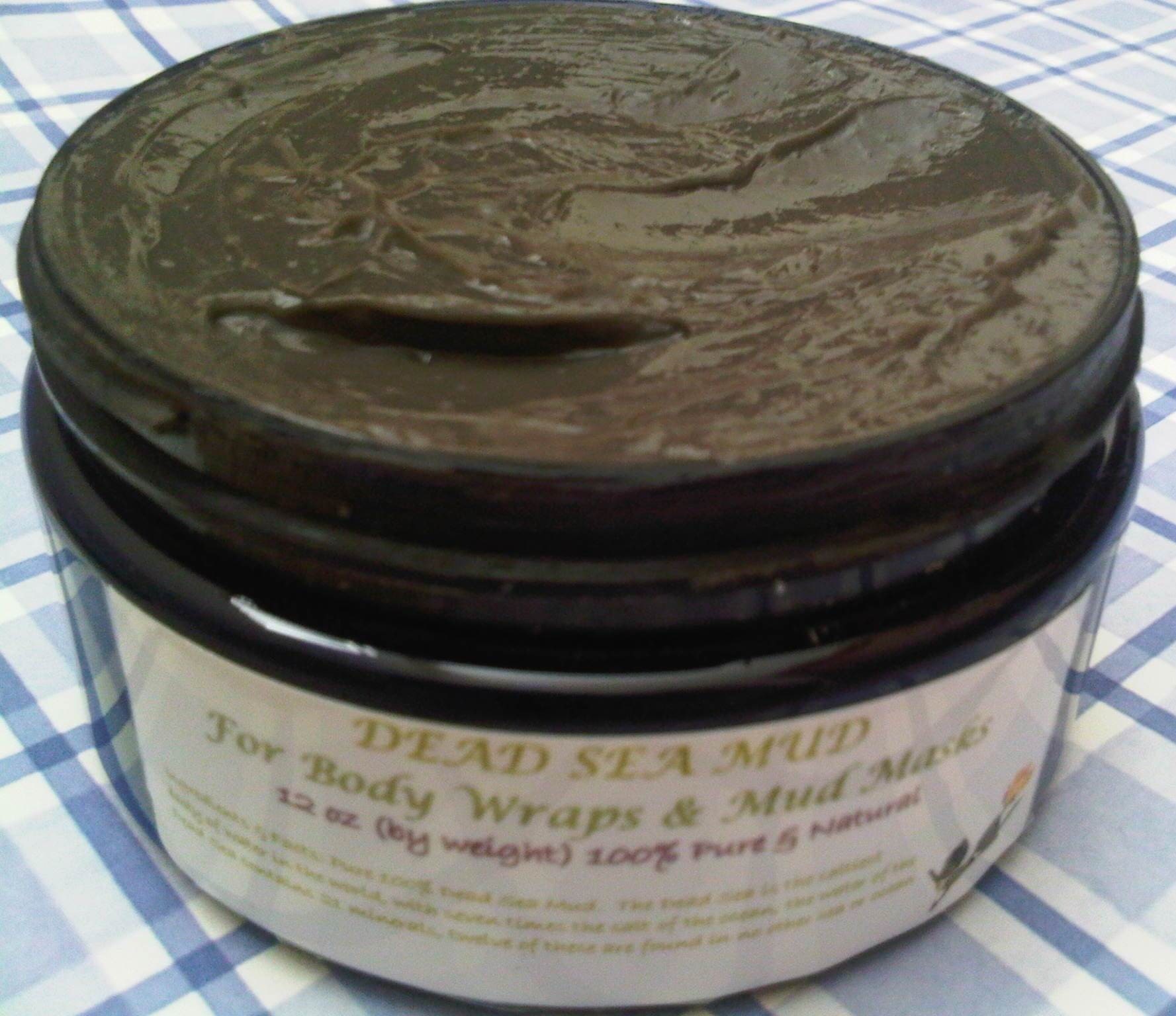 12 oz DEAD SEA MUD Salts Professional Spa Grade Body Wrap Face