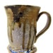 Mug with Flower Foot / Wheel Thrown Stoneware Pottery / Made in Penland