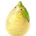 Large Salt Shaker - Ceramic Pear - Handmade Pottery Wheel Thrown Stoneware