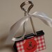 LARGE binder clip recipe - gift card - photo holder HUG a NURSE