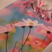 Clearance Sale SPRING FLOWERS CLIPBOARD