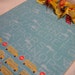 TEACHER CLIPBOARD School Buses and Alphabet