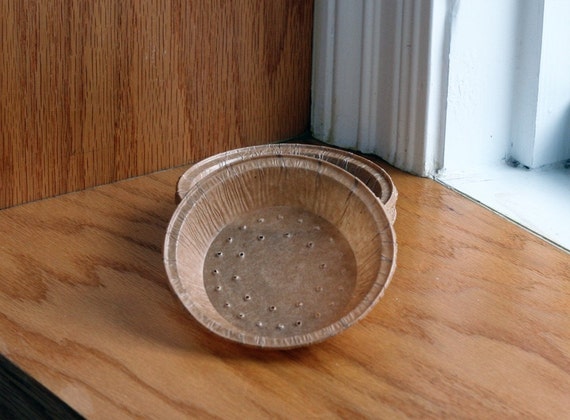 Mini Paper Pie Pan Liners