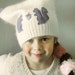 Squirrel Love Soft n Fuzzy Angora Hat Kids and Adults ONE SIZE Donation to Japan