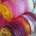 Batt sale buy 3 get 1 free 4 oz. Peony merino alpaca silk firestar