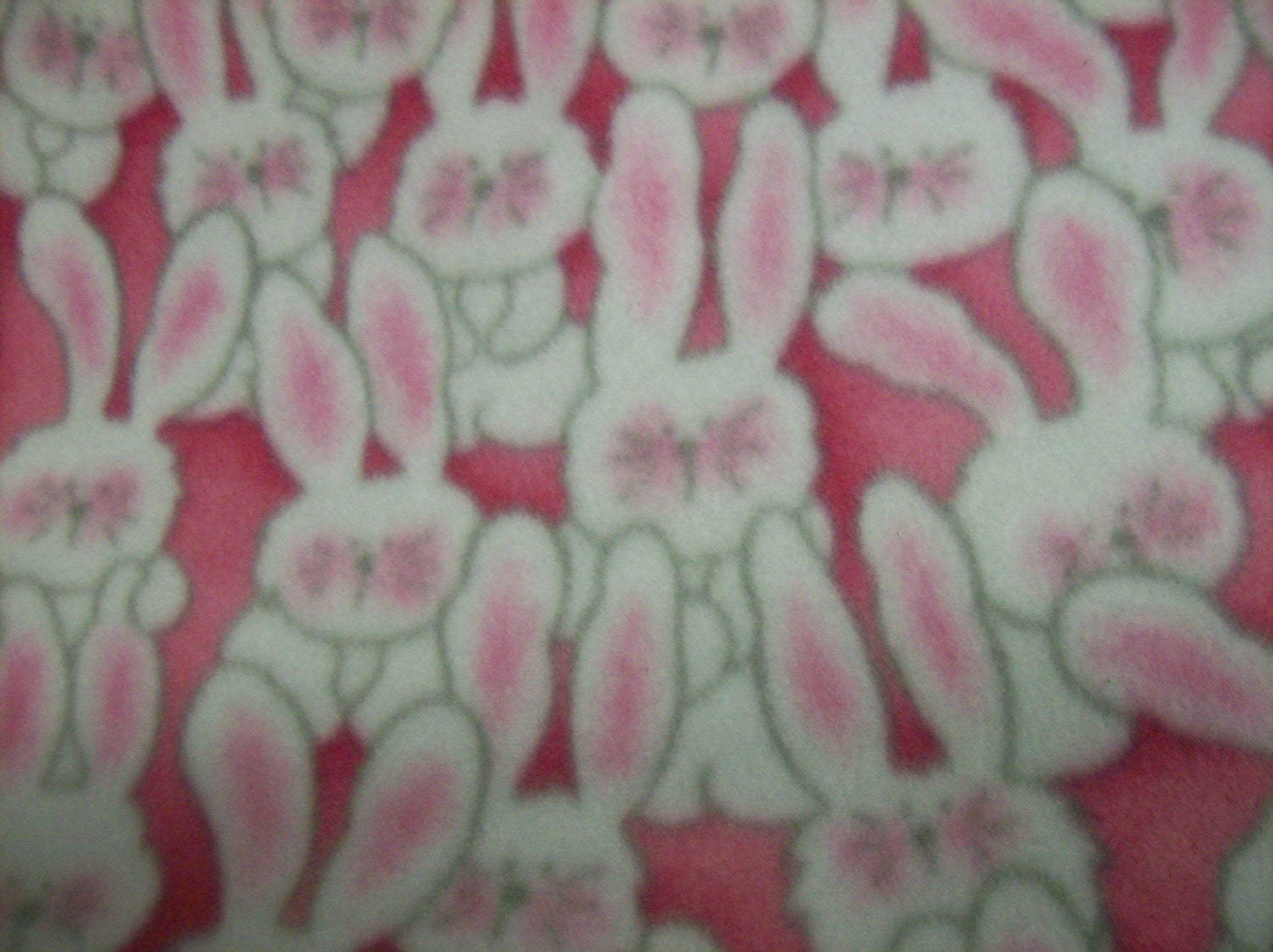 fleece bunny pattern