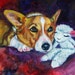 Pembroke Welsh Corgi Fine Art Print size 8x10 on Somerset Velvet Paper