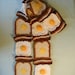 Bacon, Eggs and Toast with Butter Scarf SHIPS NOW