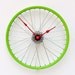 Recycled Bicycle Wheel clock