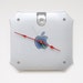 Clock made from an Apple G4 side cover