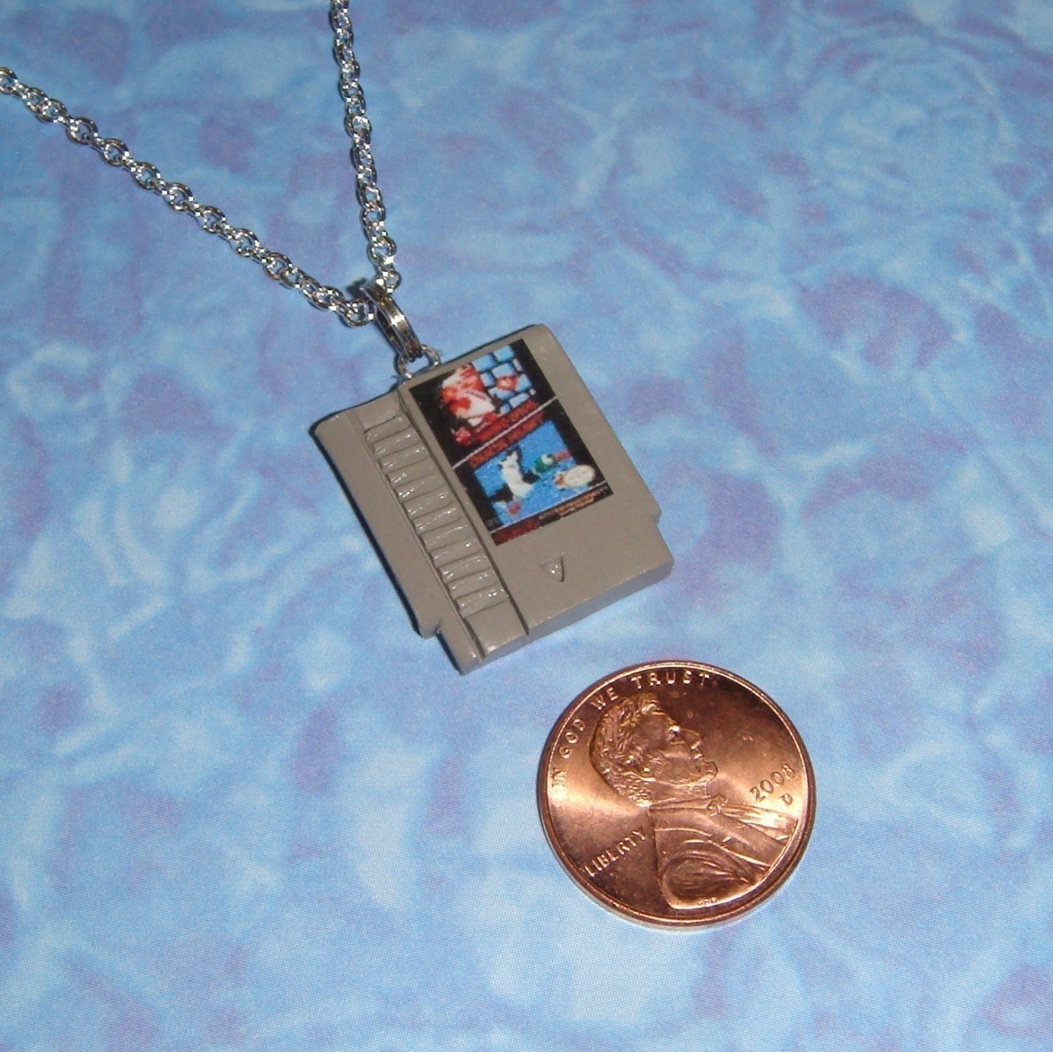 NECKLACE Nintendo Game Cartridge Pick any game NES or SNES