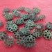 50% OFF SALE - 300pcs 9mm Antique Bronze Filigree Bead CAPS CAB022