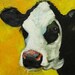 Cow painting 478 16x20 inch original oil painting by Roz