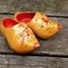 Vintage Miniature Wooden Shoes from Holland