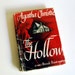 Vintage Mystery Book, 1946 Agatha Christie The Hollow, Hercule Poirot Burgundy Red