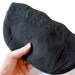 Vintage Clutch, 1940s Corde Bag, Black Evening Bag Purse