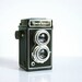 Vintage Camera Tower Reflex 30 1950s Twin Lens Reflex TLR with Kako Flash and Leather Case