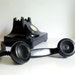 Vintage Telephone North Electric Galion 1940s Art Deco Black Desk Inner Office or Hotel Phone Working