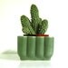 Vintage Planter Camark 023 Green Ceramic Centerpiece Vase