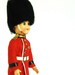 Vintage Doll Souvenir British Royal Guard with Rifle Toy Soldier Collectibles