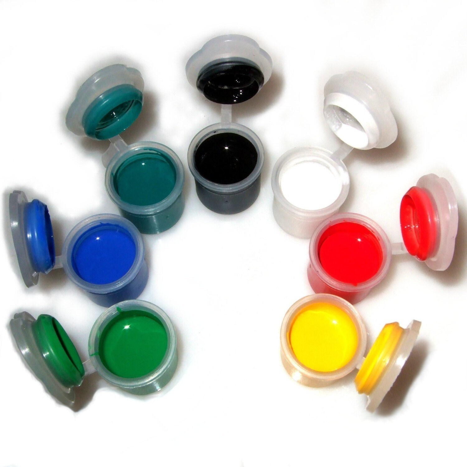 Kiln Fired Glass Enamels with Instructions Painting Screen