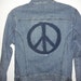 Recycled Jean Jacket Altered Couture