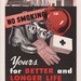 Vintage Workplace Safety Poster 1960s National Safety Council - Better And Longer Life